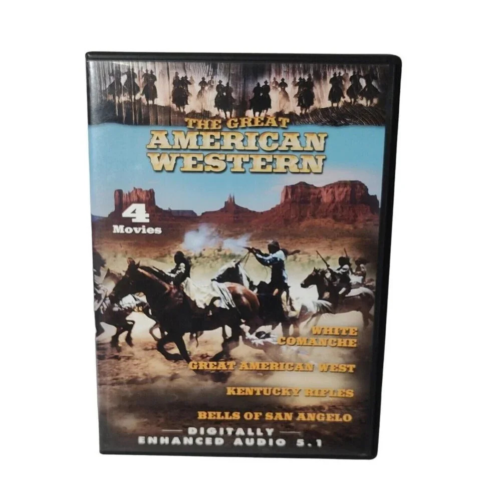 The Great American Western Vol 20 DVD White Commanche, Kentucky Rifles